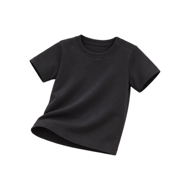 T-SHIRT BÉBÉ 150G – JHK – TSRB150 — couleur Noir